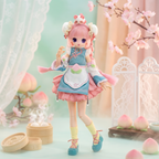 Transform Electrical Street Series Special 1/6 BJD Blind Box, Articulated Joints for Pose Creation & Mix & Match, Holiday Gift for Girls, Home & Office Decor