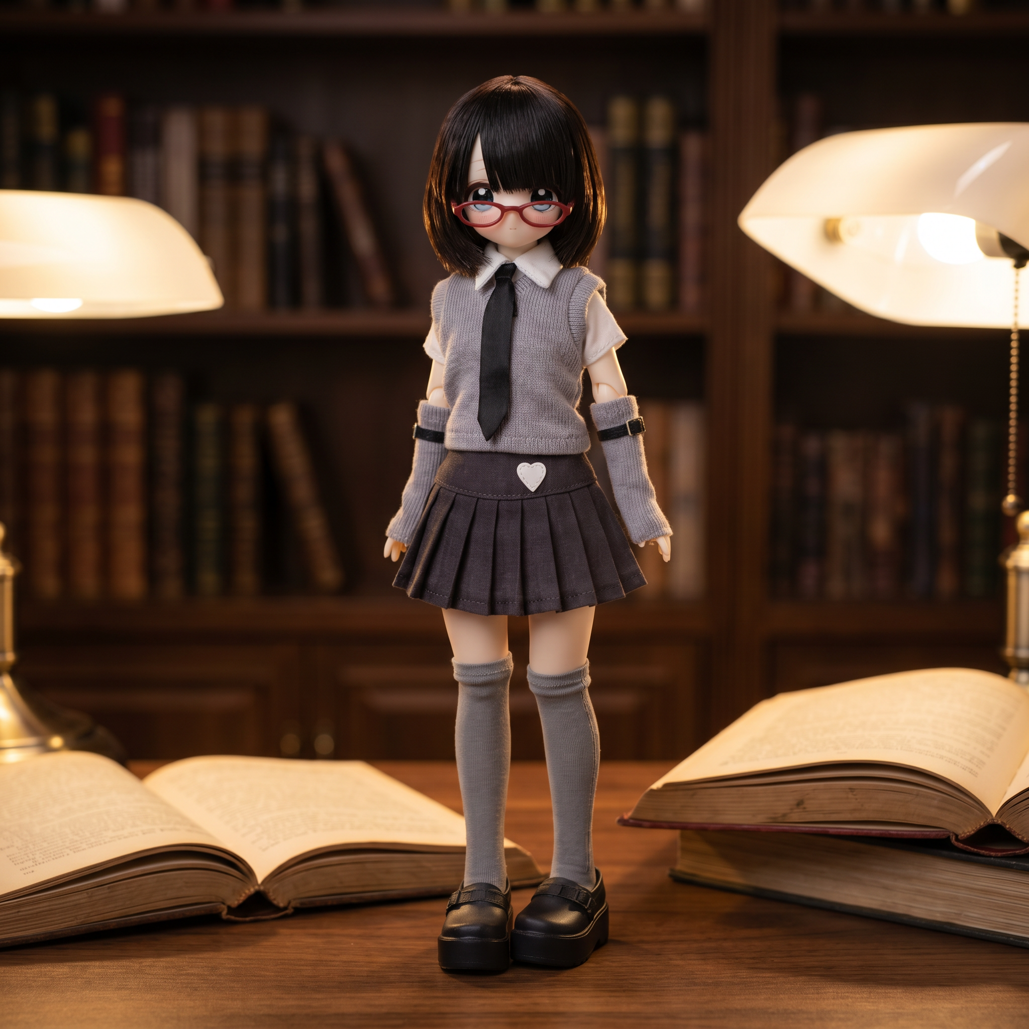 BJD Blind Box Don’t Touch My Straight Bangs Special 1/6 Action Figure Birthday Gifts for Girls -Perfect New Year Gift, Unique HolidayHome & Office Decorations