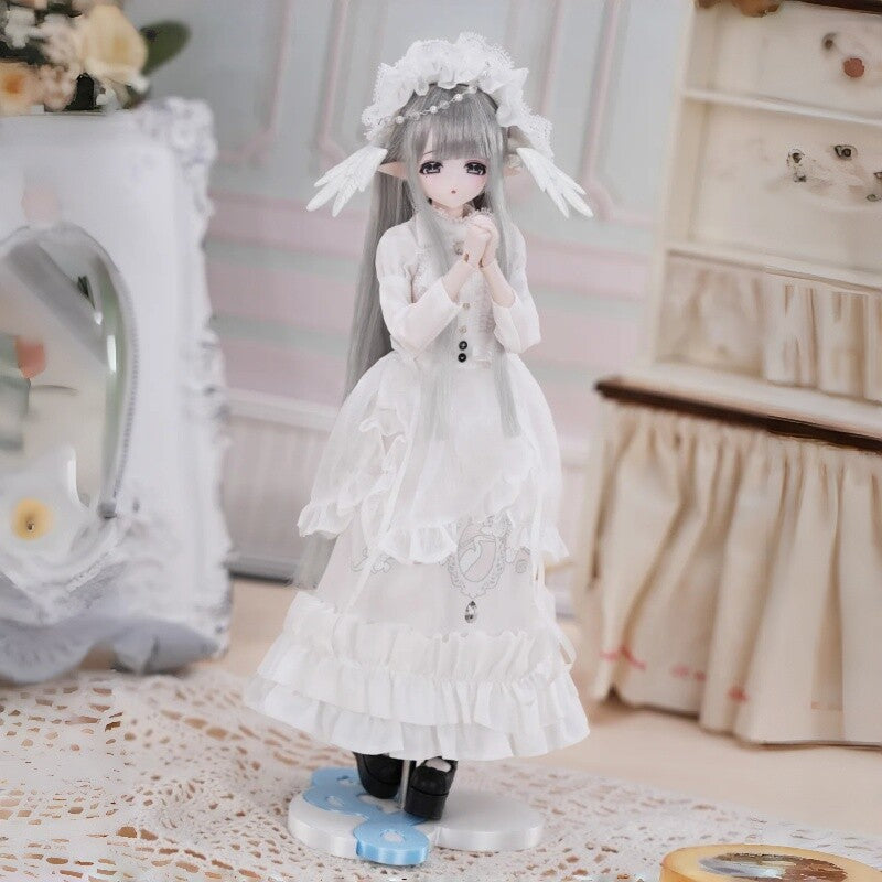 Mitian 4th Generation "Feather &amp; Mist Poem" 1/6 Scale BJD Blind Box – Ethereal Fantasy Collectible Doll