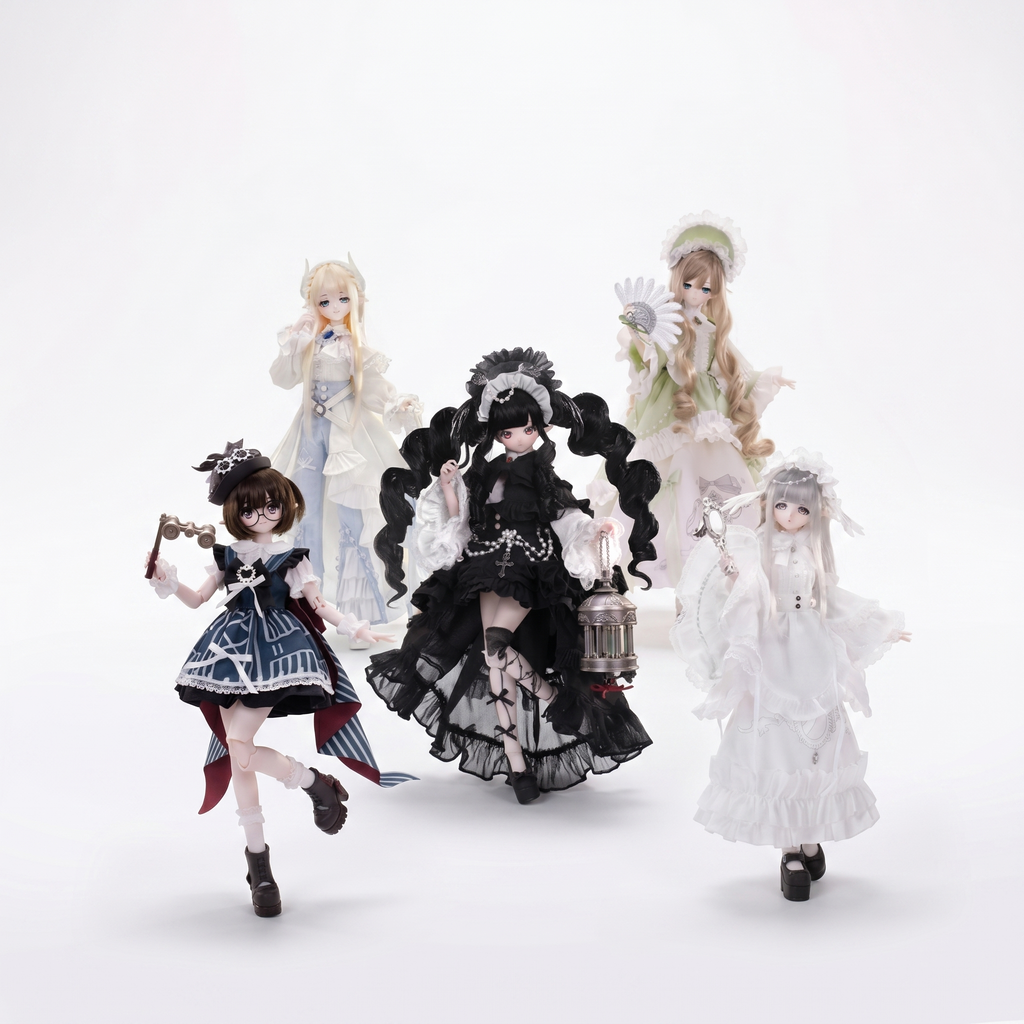 Mitian 4th Generation "Feather &amp; Mist Poem" 1/6 Scale BJD Blind Box – Ethereal Fantasy Collectible Doll