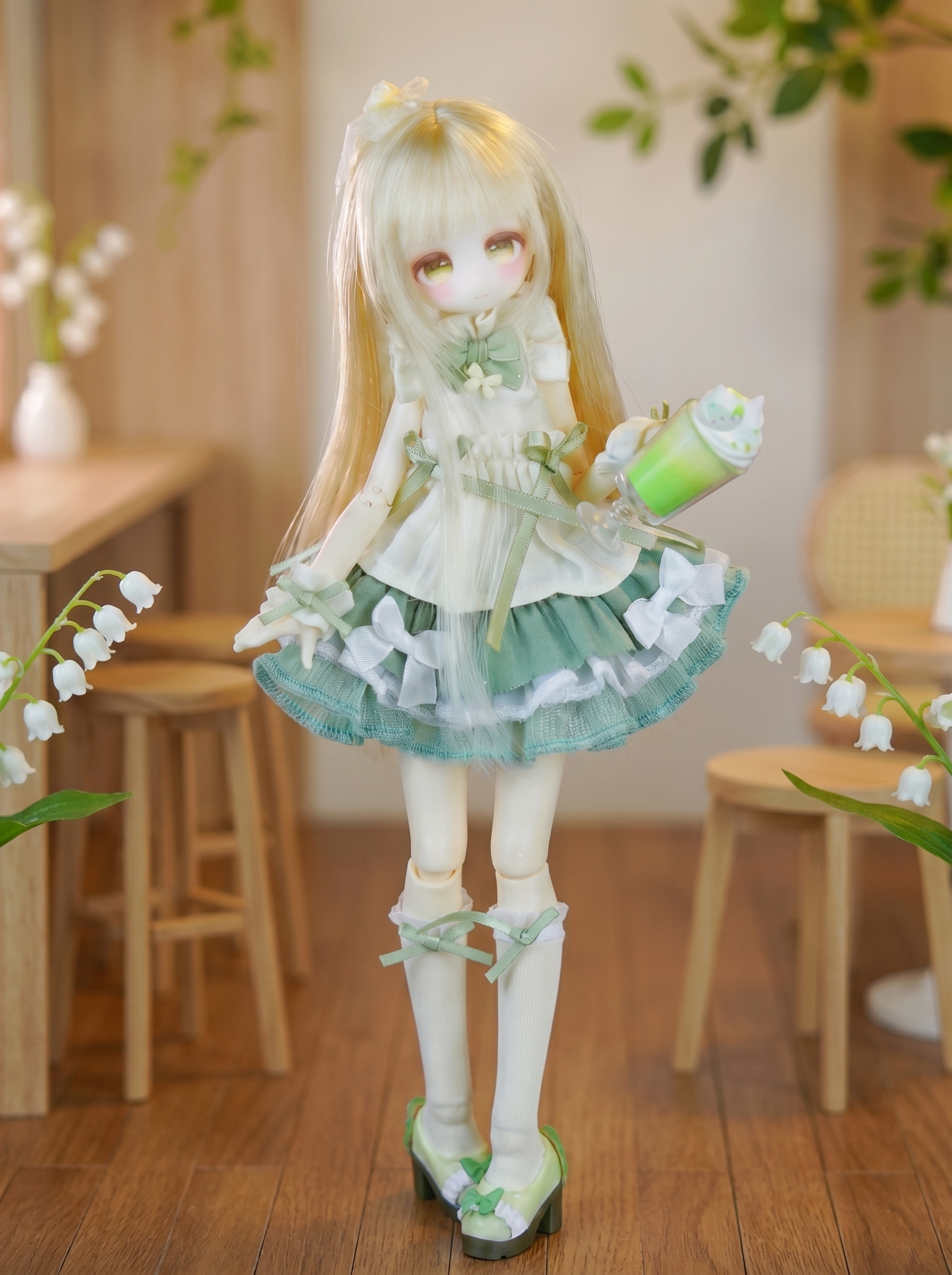 Weiyuji Four Seasons Tea Story Series 1/6 Scale BJD Blind Box Action Figure Birthday Gifts for Girls -Perfect New Year Gift, Unique HolidayHome & Office Decorations,summervibes