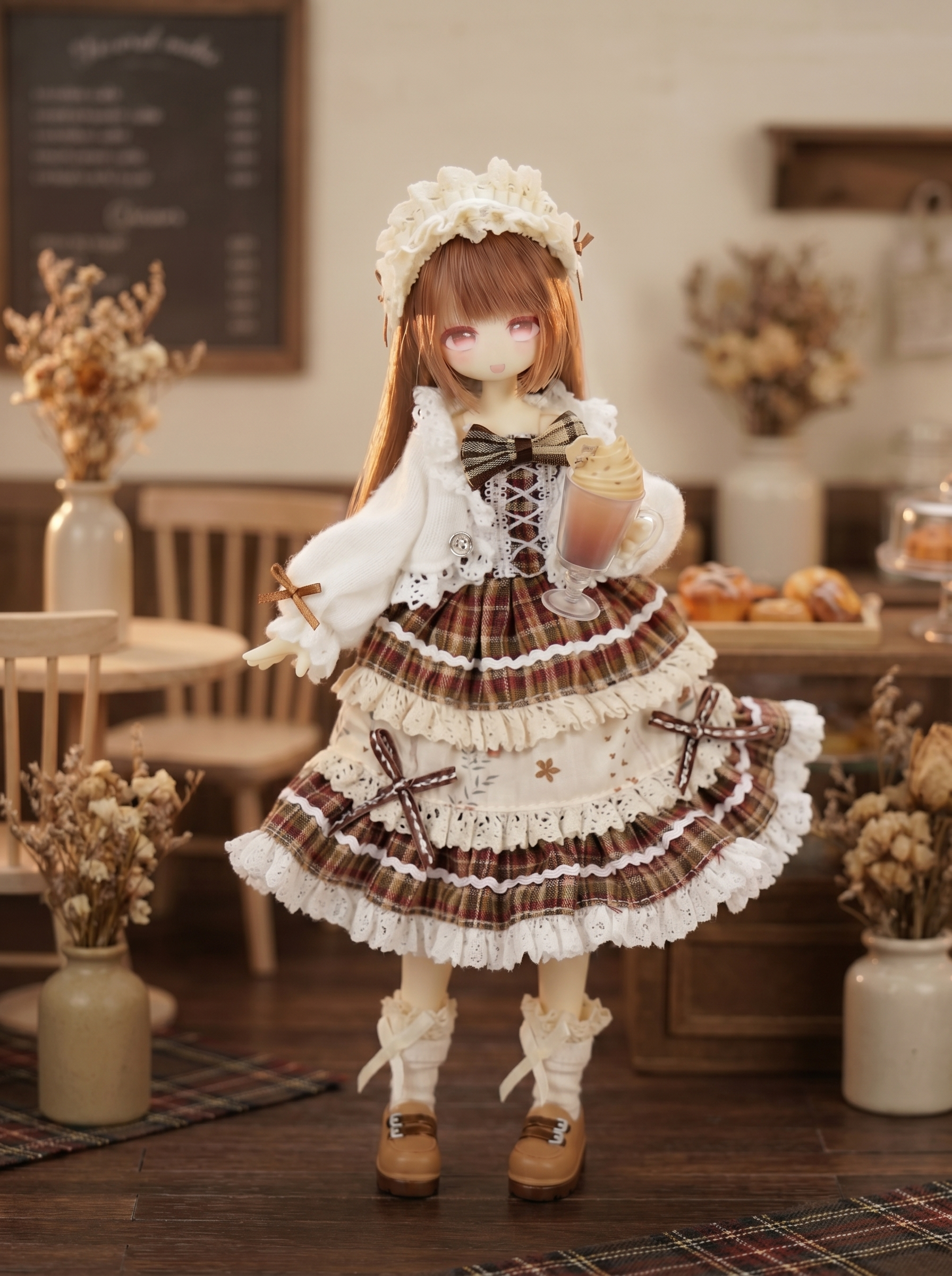 Weiyuji Four Seasons Tea Story Series 1/6 Scale BJD Blind Box Action Figure Birthday Gifts for Girls -Perfect New Year Gift, Unique HolidayHome & Office Decorations,summervibes