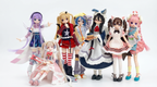 Transform Electrical Street Series Special 1/6 BJD Blind Box, Articulated Joints for Pose Creation & Mix & Match, Holiday Gift for Girls, Home & Office Decor
