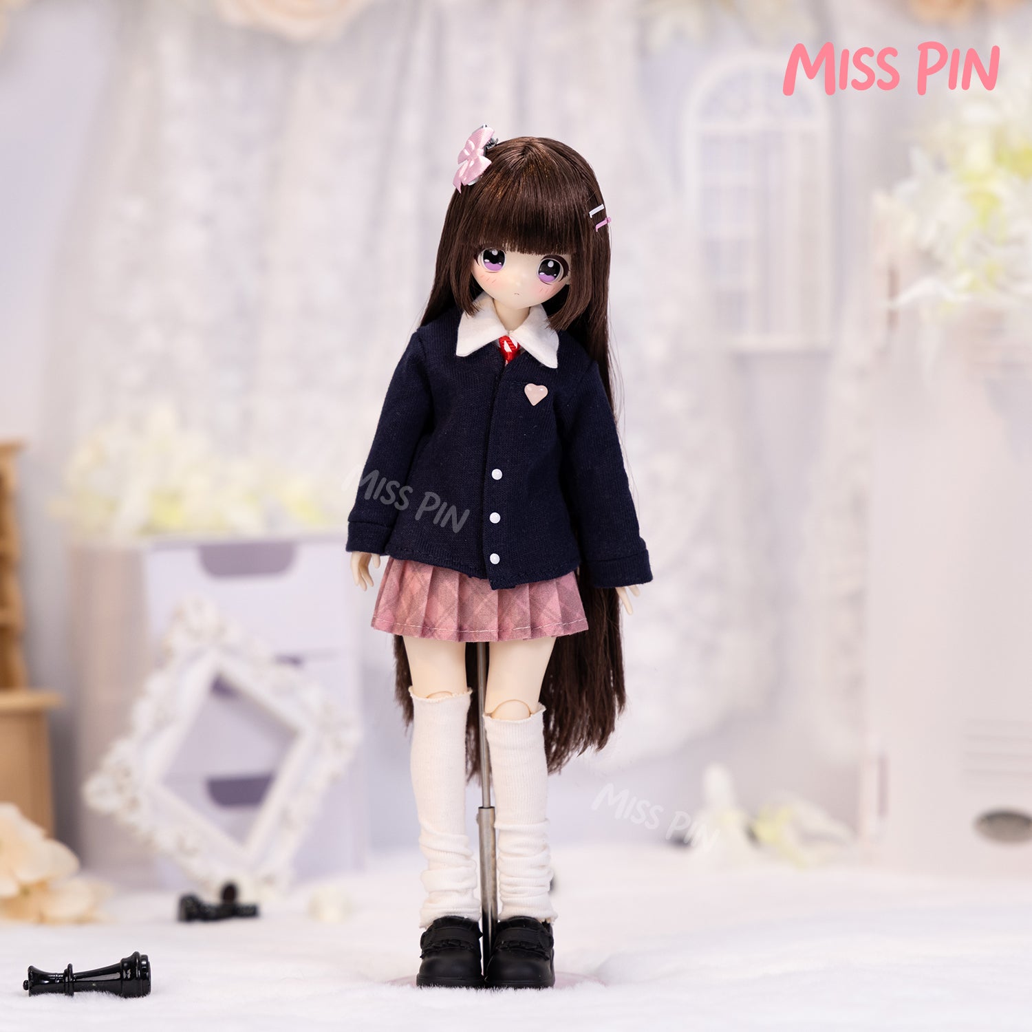 BJD Blind Box Don’t Touch My Straight Bangs Special 1/6 Action Figure Birthday Gifts for Girls -Perfect New Year Gift, Unique HolidayHome & Office Decorations
