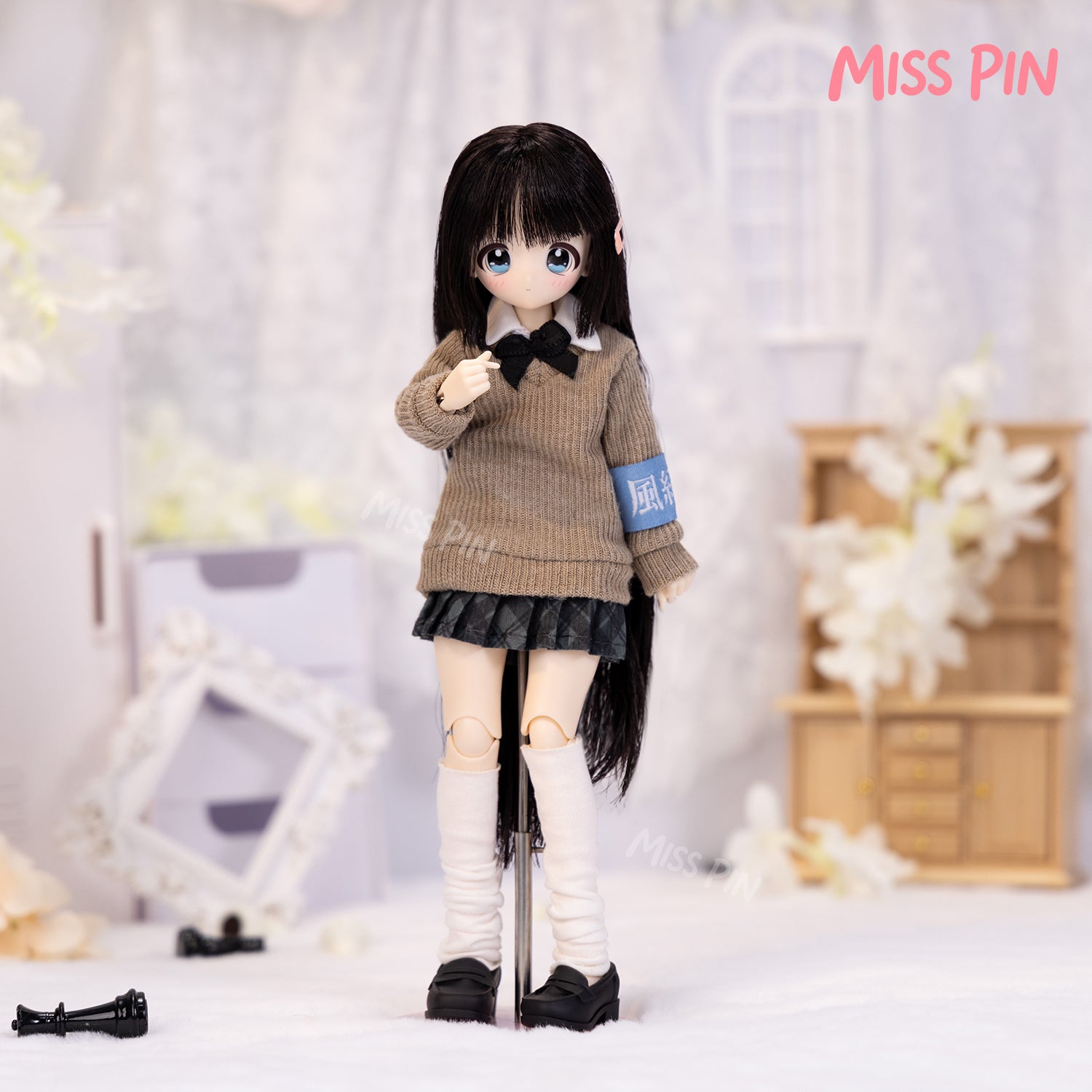 BJD Blind Box Don’t Touch My Straight Bangs Special 1/6 Action Figure Birthday Gifts for Girls -Perfect New Year Gift, Unique HolidayHome & Office Decorations