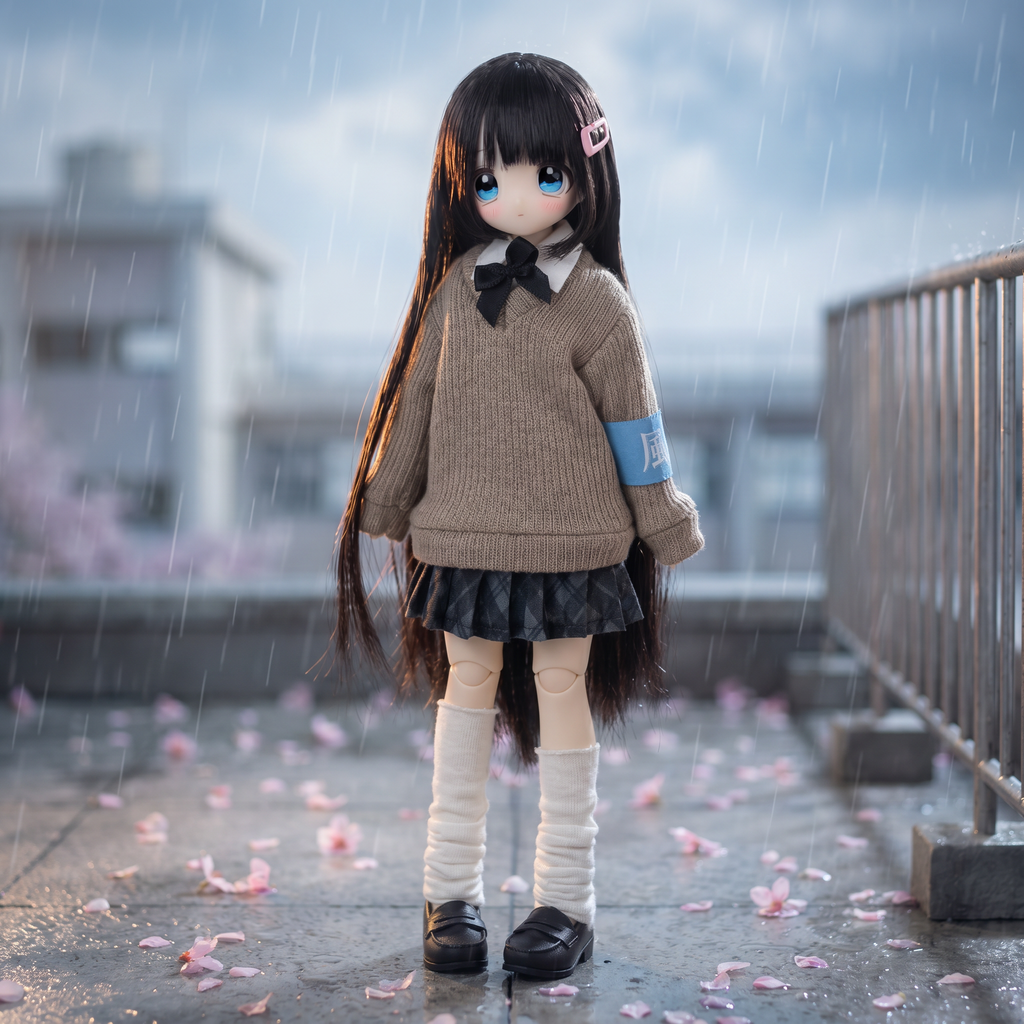 BJD Blind Box Don’t Touch My Straight Bangs Special 1/6 Action Figure Birthday Gifts for Girls -Perfect New Year Gift, Unique HolidayHome & Office Decorations