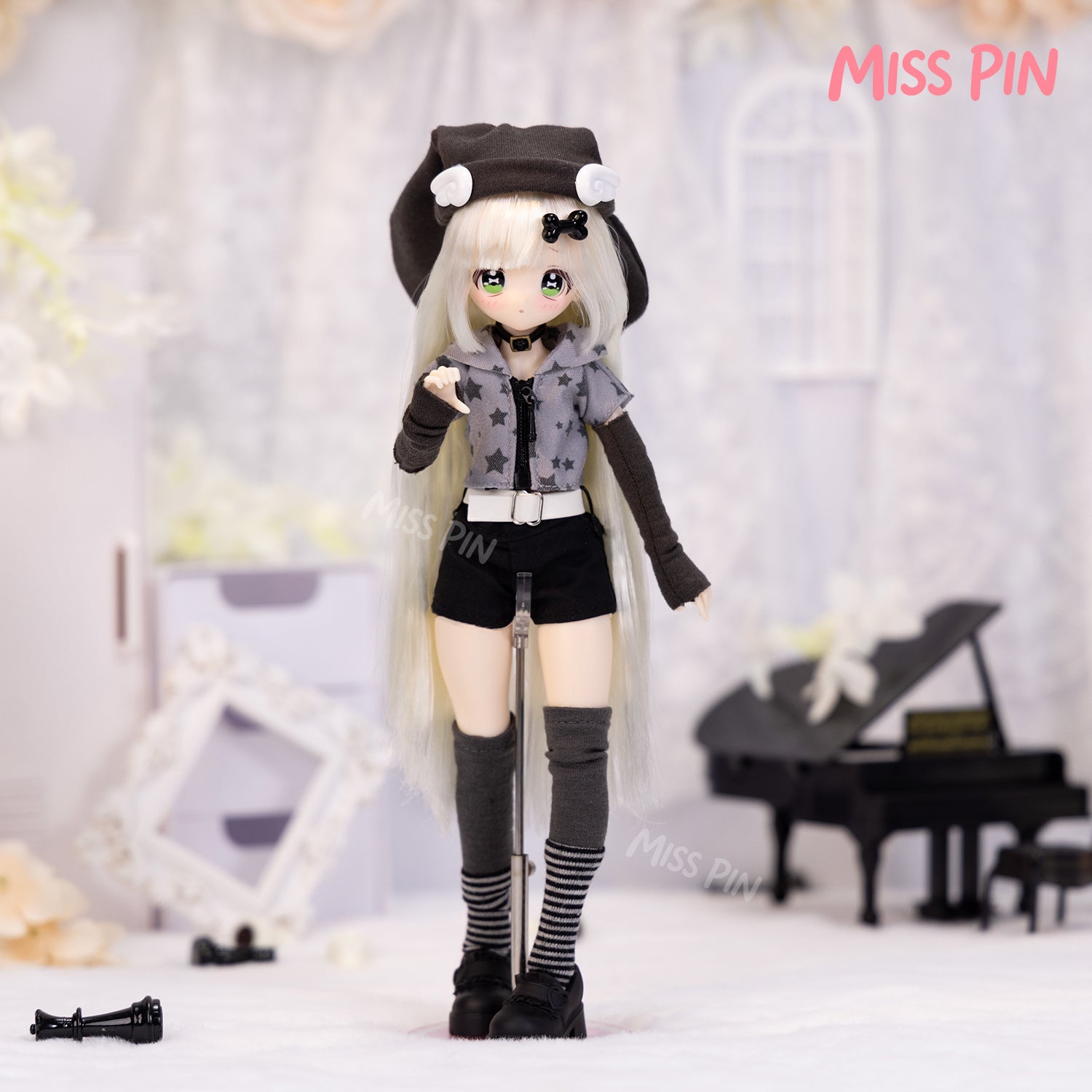 BJD Blind Box Don’t Touch My Straight Bangs Special 1/6 Action Figure Birthday Gifts for Girls -Perfect New Year Gift, Unique HolidayHome & Office Decorations