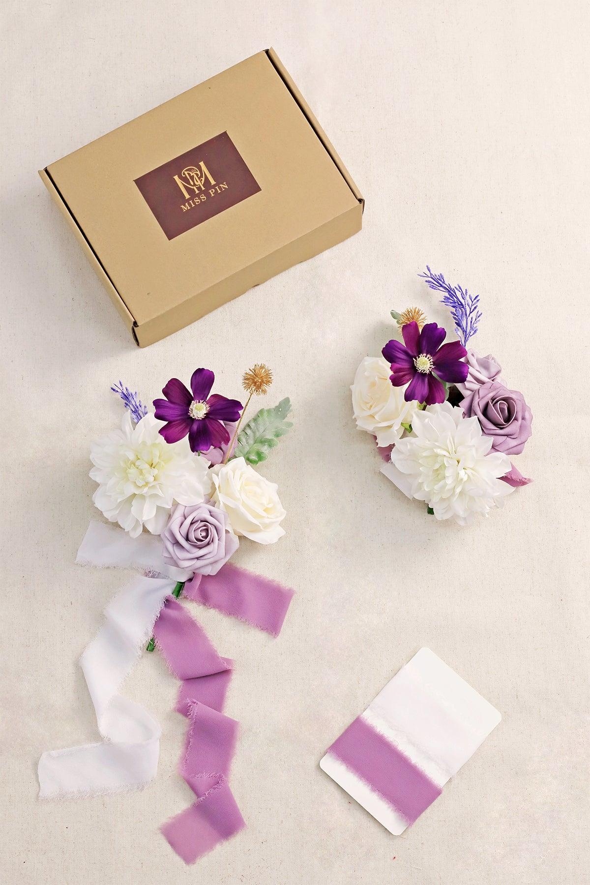 Aisle & Chair Decor in Lilac & Gold