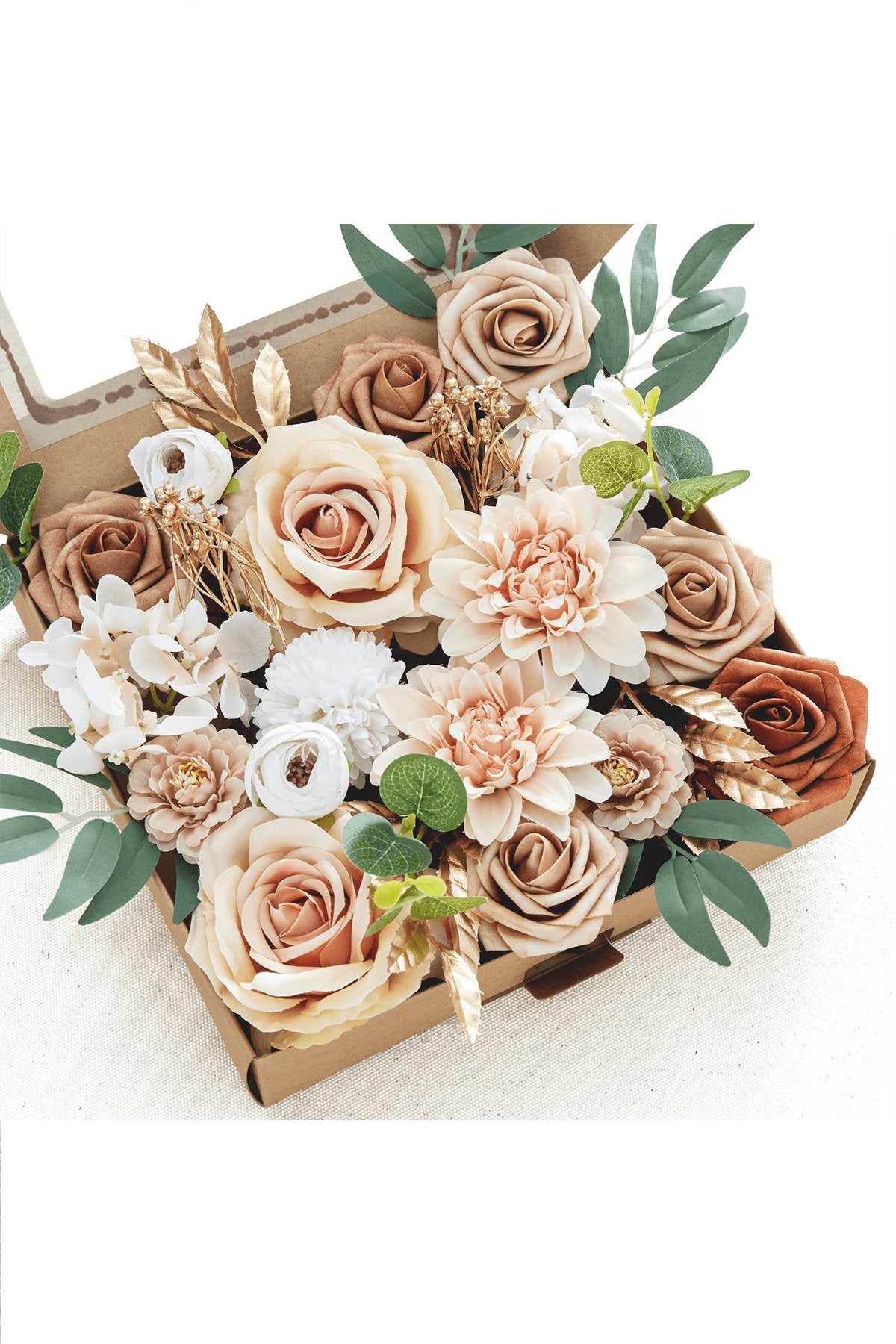 Artificial Flowers Combo Box Set 30pcs