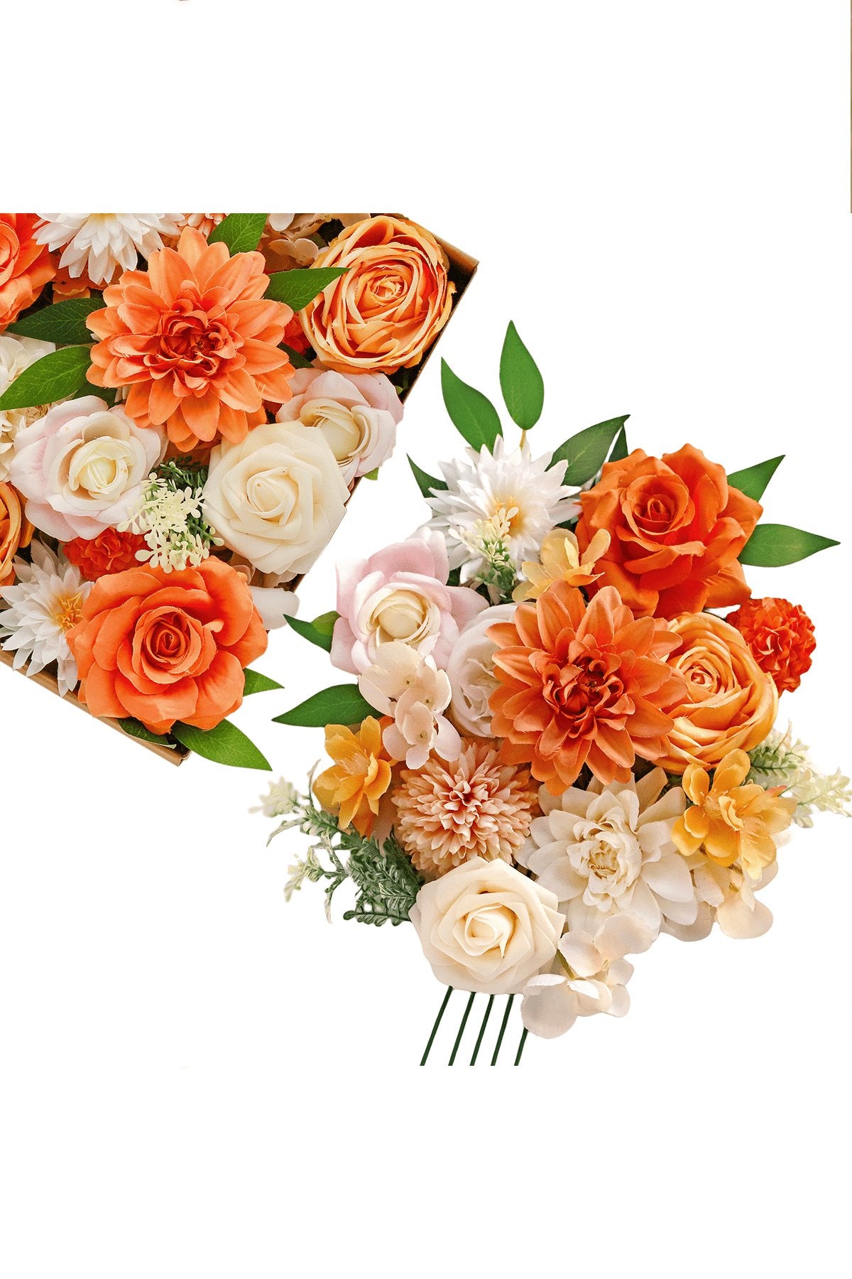 Artificial Flowers Combo Box Set 30pcs